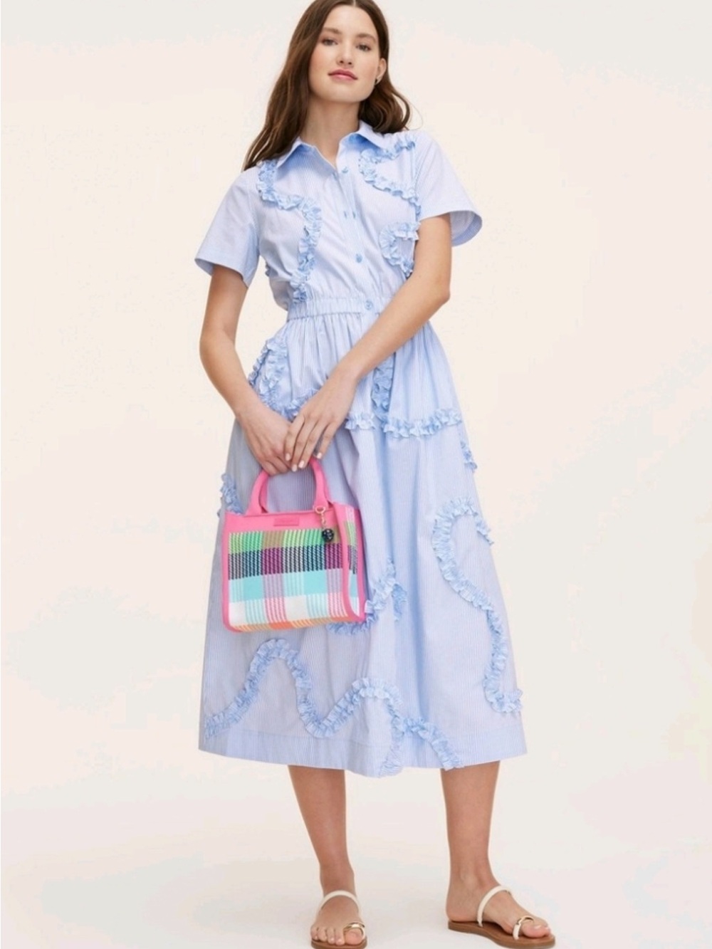 NWT! Kate Spade x Target Ribbon Short Sleeve Midi ShirtDress - plus size xxl